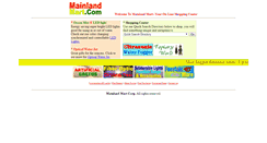 Desktop Screenshot of mainlandmart.com